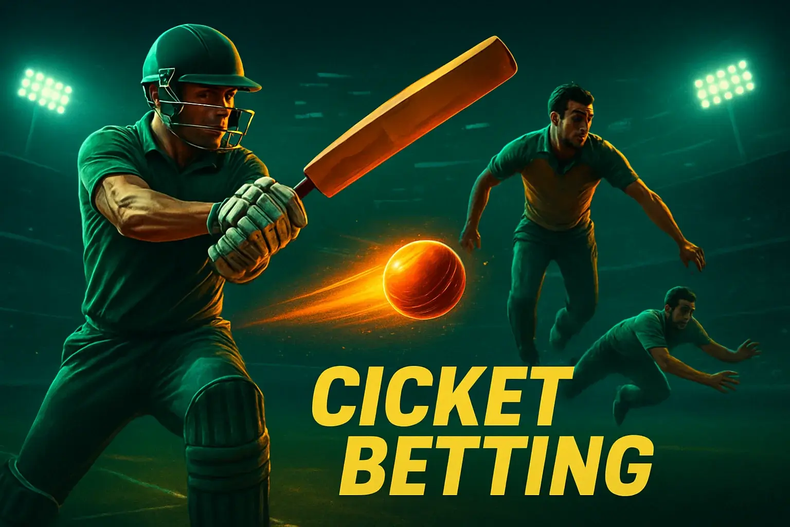 Bangladeshi player placing live cricket bets on smartphone in stadium