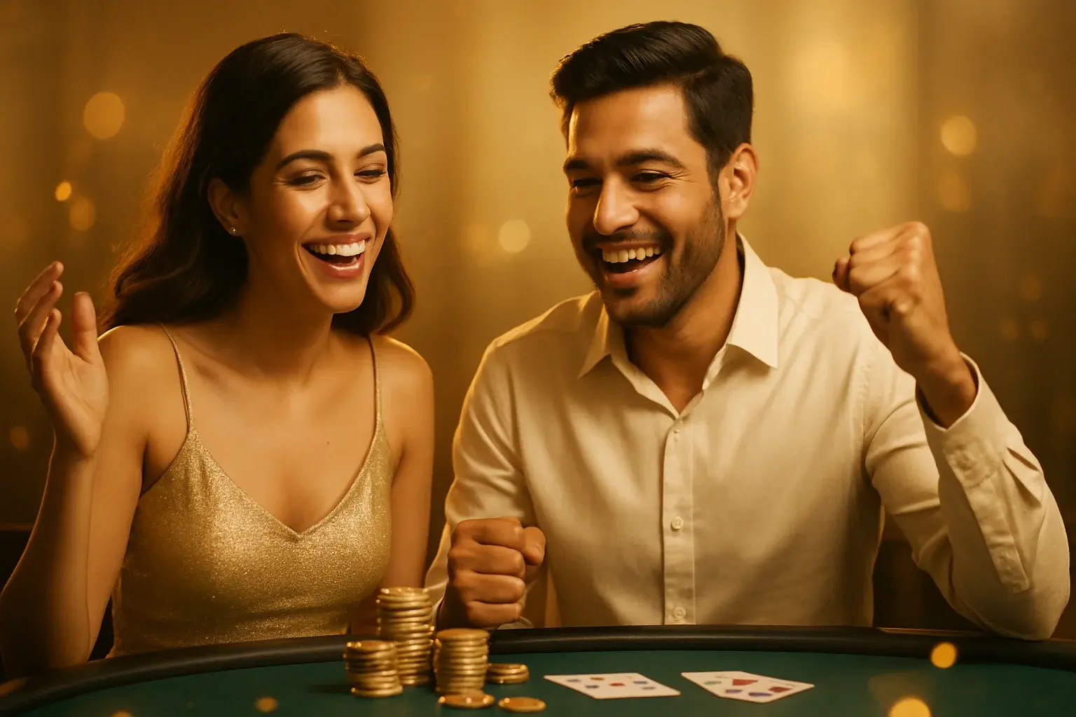 Bangladesh casino games banner with slots characters and golden jackpot